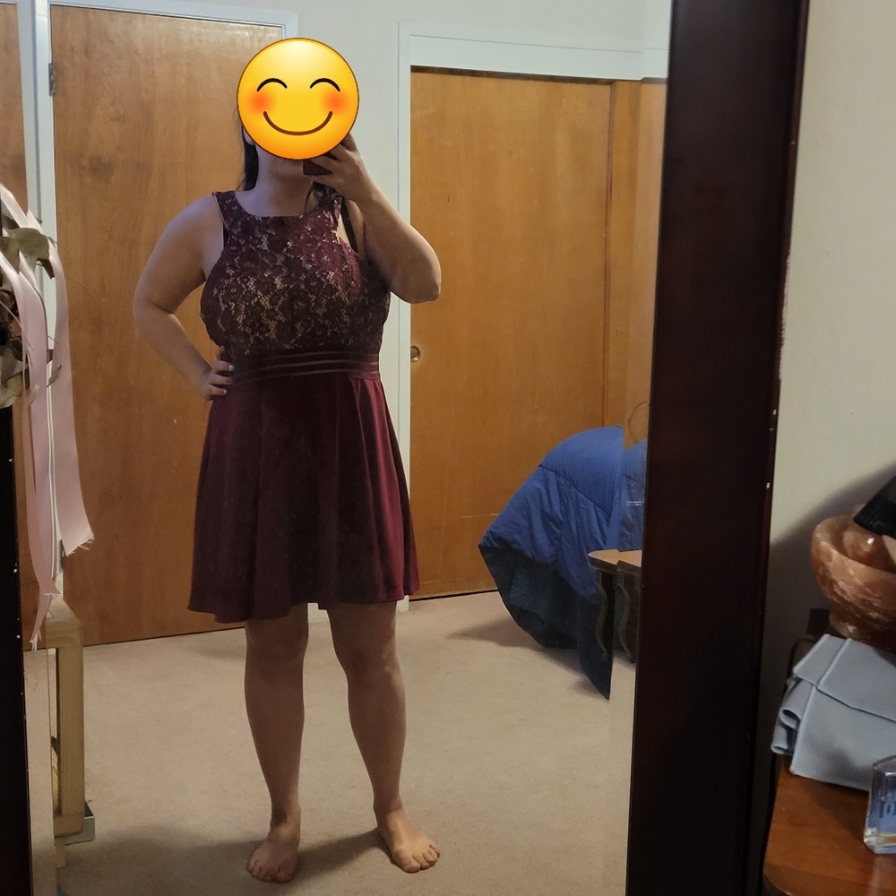 Speechless plum womens size 17 dress